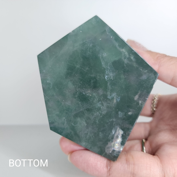 Green Fluorite Chunk Crystal - Picture 6 of 6